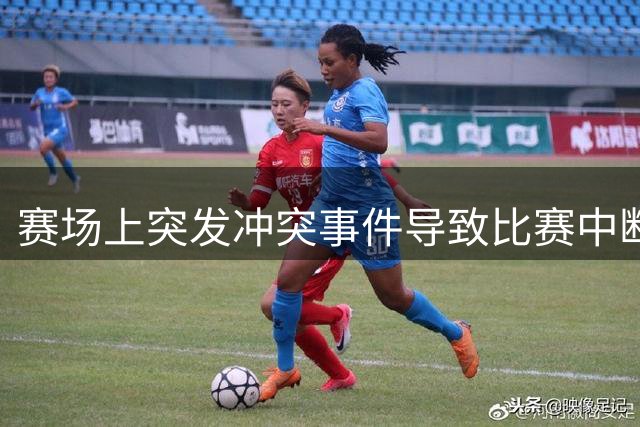 赛场上突发冲突事件导致比赛中断